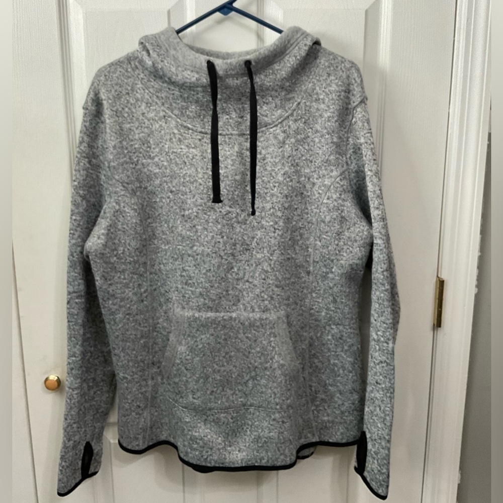 Danskin hooded sweatshirt. Gray. Size XL